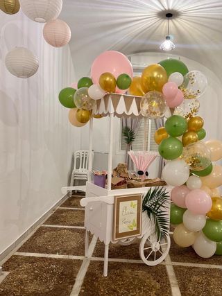 Carrito de celebraciones. Carrito para chucherías.