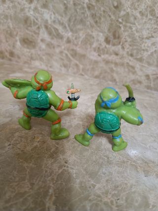 2 Figuras Tortugas Ninja