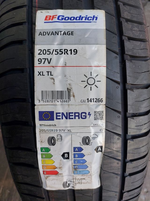 Neumáticos 205/55R19 97V ADVANTAGE BFGOODRICH