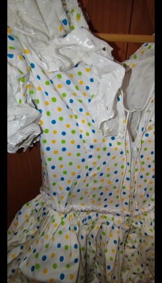 Traje de flamenca 8 años