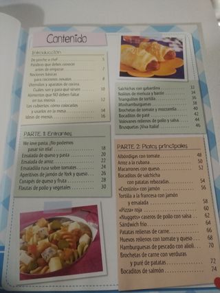 LIBRO DE COCINA PARA NIÑOS