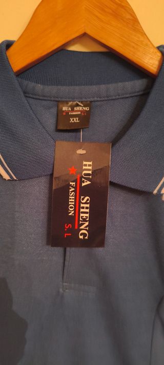 Polo Hua Sheng azul