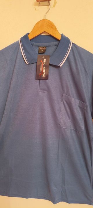 Polo Hua Sheng azul