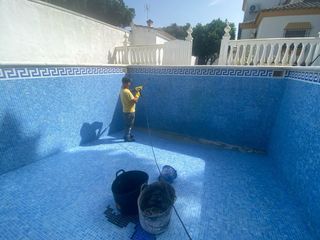 Lechado de piscinas