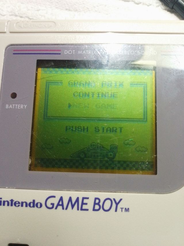 Juego F1 race  Game boy