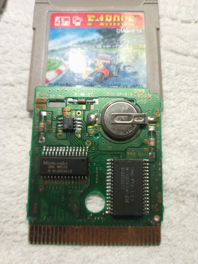 Juego F1 race  Game boy