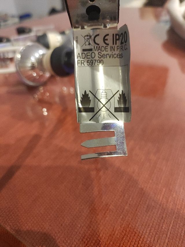 5 Portalámparas GU10 y 5 Focos 50W