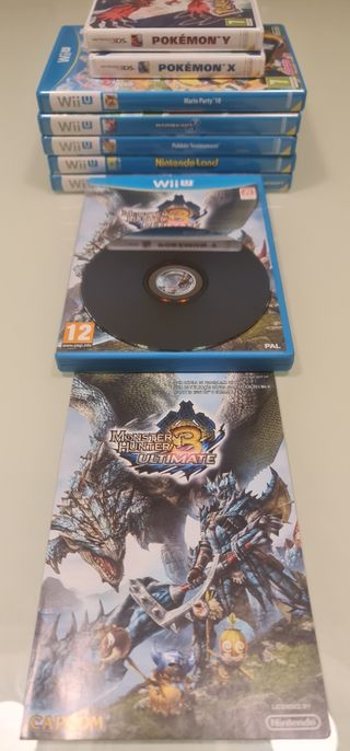 Monster hunter ultimate wii u pal España