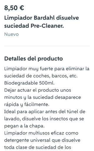 KIT DETAILING CUIDADOS PARA VEHICULOS CLASICOS