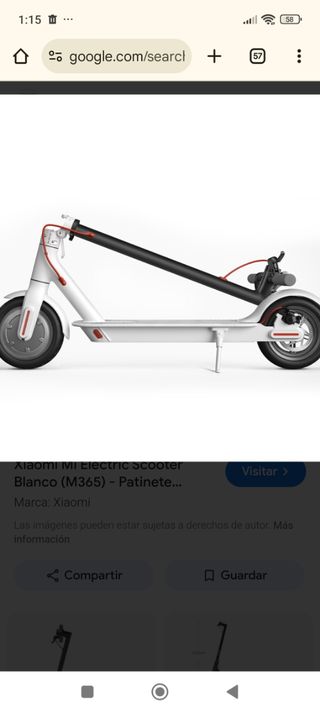 Xiaomi m365 REACONDICIONADO BLANCO