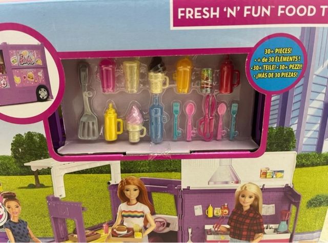Barbie Furgoncino Food Truck