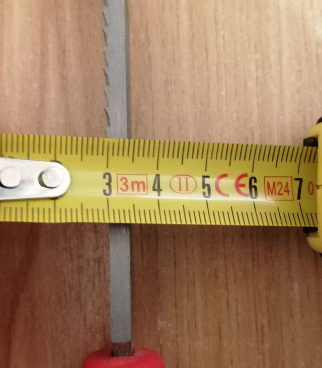 ESCOFINA PLANA 200 mm x 0,5 mm