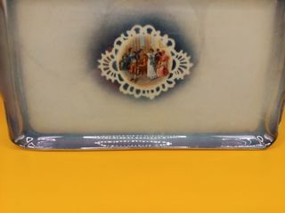 🇩🇪 Bandeja de porcelana reflejos