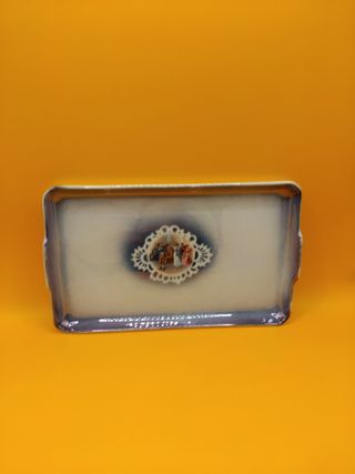 🇩🇪 Bandeja de porcelana reflejos