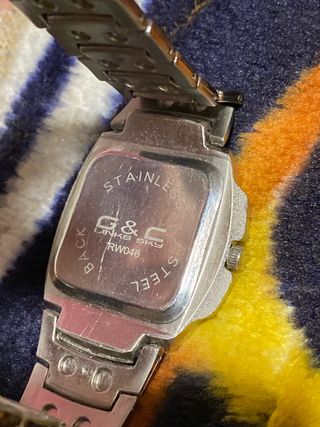 Reloj G&C Links Sky - Rojo y Plata ay que ponepila