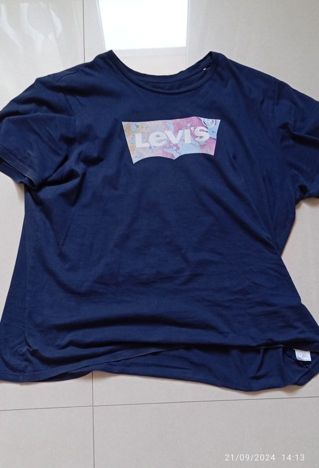 Maglietta Levi's Uomo Blu