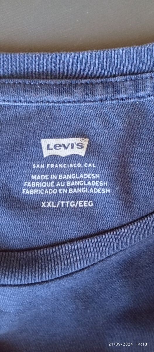 Maglietta Levi's Uomo Blu