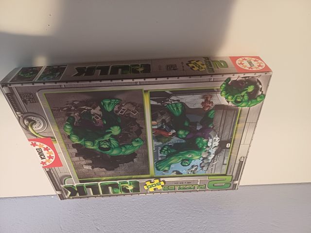 Puzzle Hulk 2x500 piezas Educa