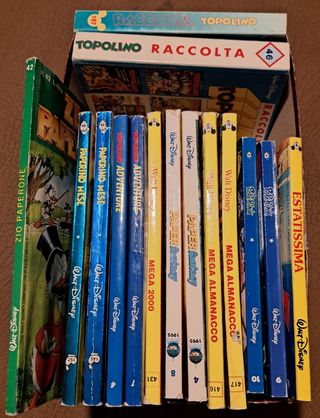 15 albi fumetti Disney vari