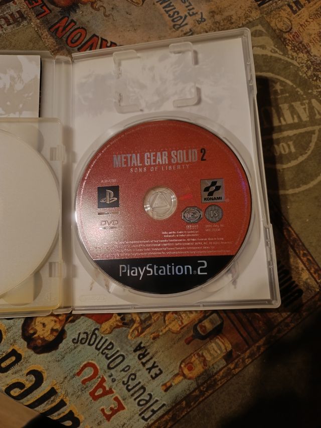 Metal Gear Solid 2 Sons of Liberty - PS2