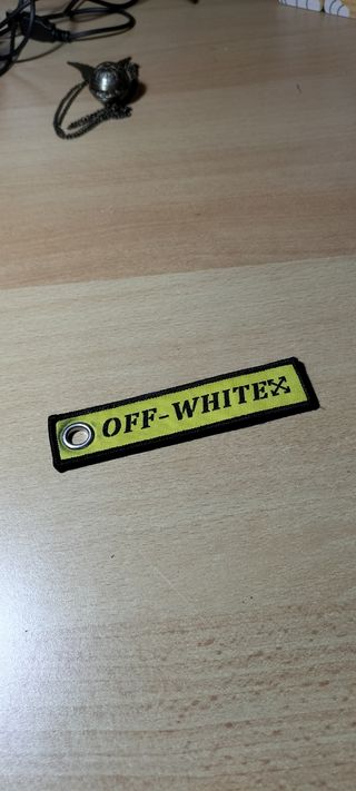 Portachiavi OFF-WHITE giallo