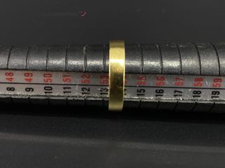 anillo oro 18k con piedra con circonita