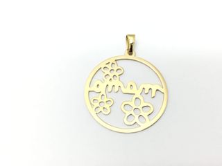 colgante oro 18k