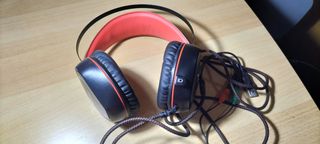 Aome Cuffie Gaming Nero/Rosso