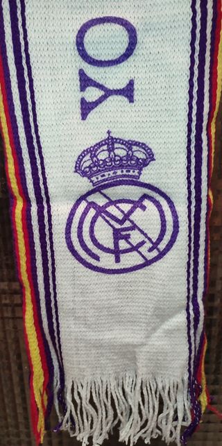 Bufanda y Bolsa Campaña Ramón Mendoza Real Madrid
