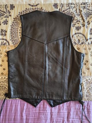 Chaleco de cuero USA Leather King
