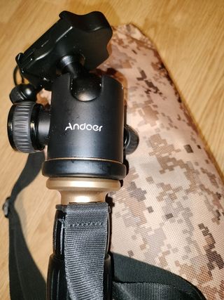 Trípode profesional Andoer 156cm - Cámara DSLR