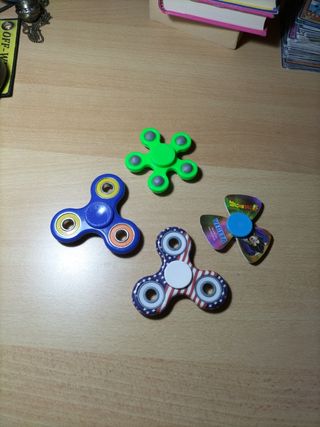 3 Fidget Spinner colorati