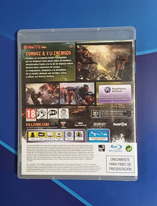 Su PS3 Killzone 3