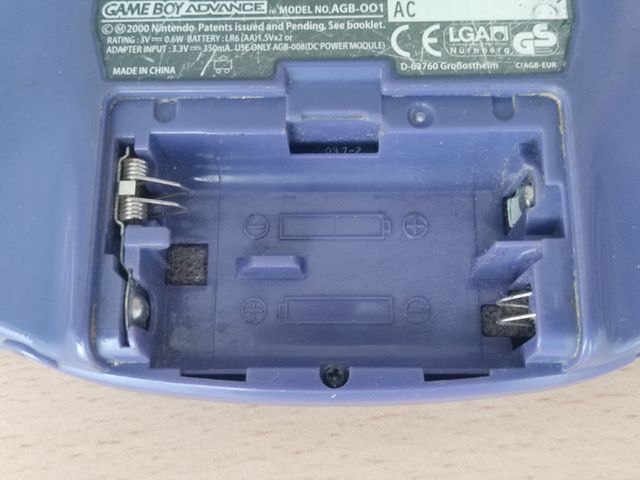 🟣 GameBoy Advance indigo