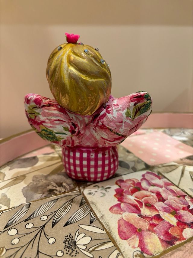 Angelitos: Rosa y Azul Artesanales