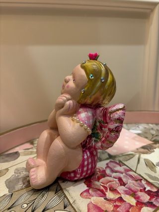 Angelitos: Rosa y Azul Artesanales