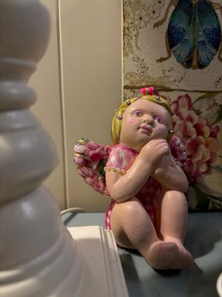 Angelitos: Rosa y Azul Artesanales