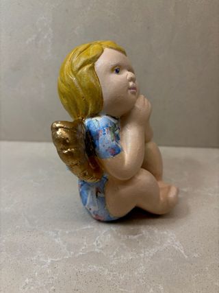 Angelitos: Rosa y Azul Artesanales