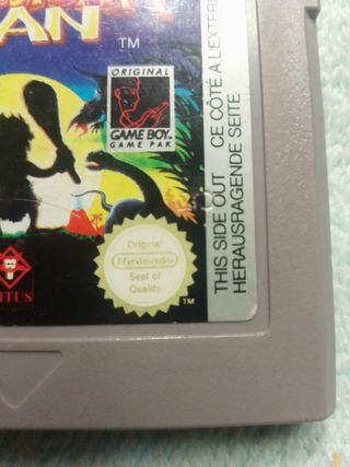 Juego prehistorik man Game boy 