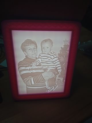 Litofania personalizada 3D