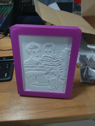 Litofania personalizada 3D