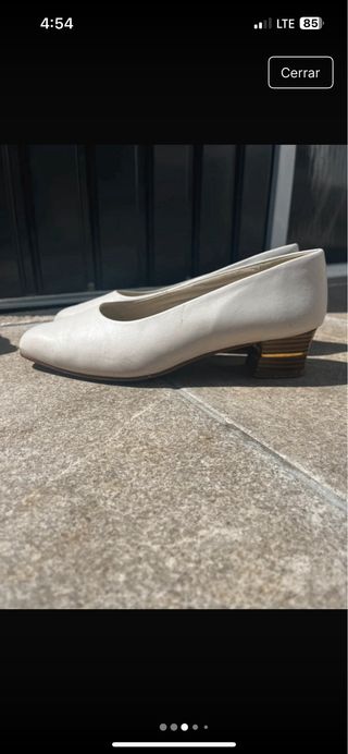Zapatos Cristian Lay blancos