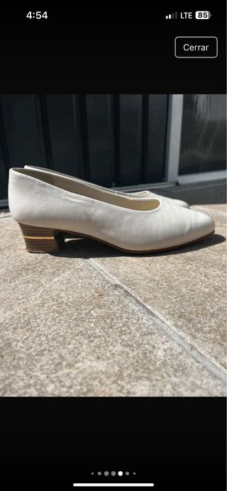 Zapatos Cristian Lay blancos