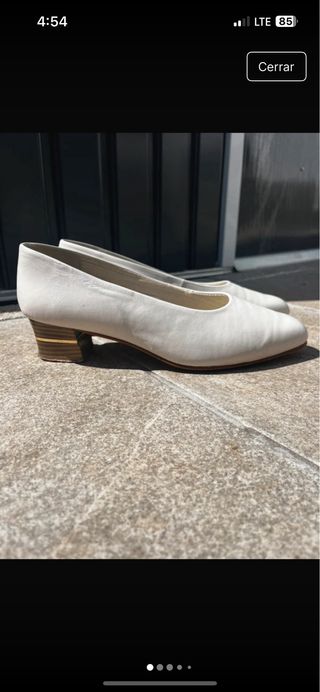 Zapatos Cristian Lay blancos