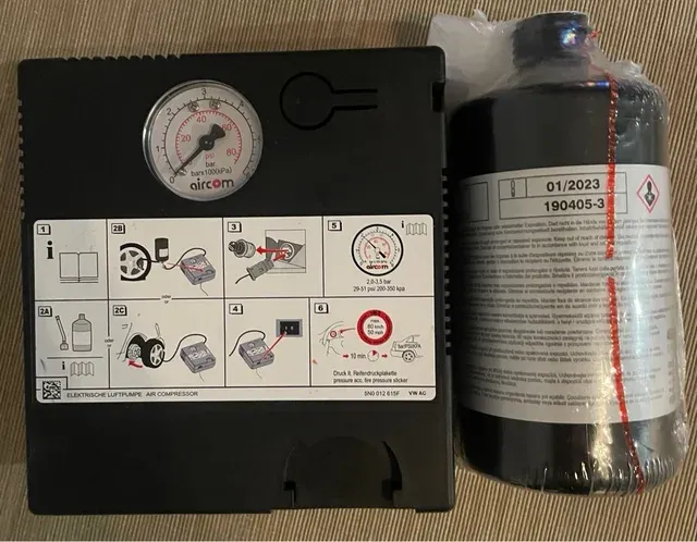 Kit antipinchazos marca Toyota