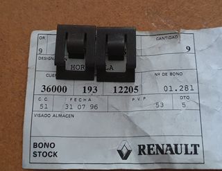 PIEZAS CLIO WILLIAMS Y CLIO 1.8 16V NUEVAS  ORIGEN