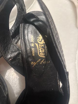 Zapatos negros vintage