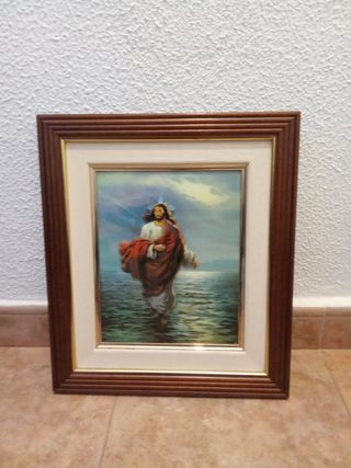 Cuadro Jesús Caminando sobre el Agua