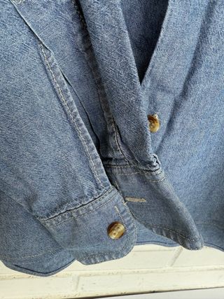 VINTAGE LEVIS camisa azul vaquera talla L 