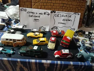 Coches variados desguace escala 1.43